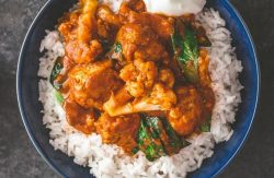 Butter Chicken Curry with Rice  DF