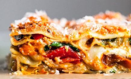 Roasted Vegetable Lasagna*